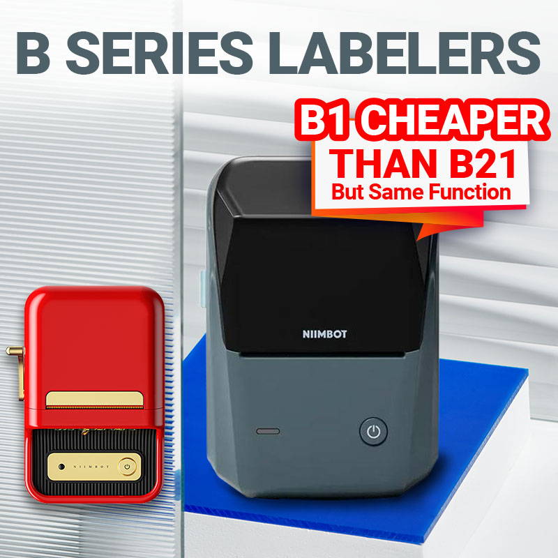 JC Niimbot B21 Label Maker Printer – Materiol